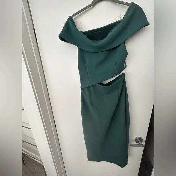 ELLIATT Serpentine Dress in peacock
